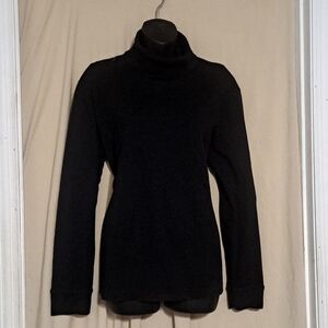 Ralph Lauren - longsleeve, black, turtleneck, size: XL